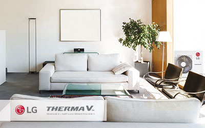 LG Therma V R32 S Air-to-Water Heat Pump System