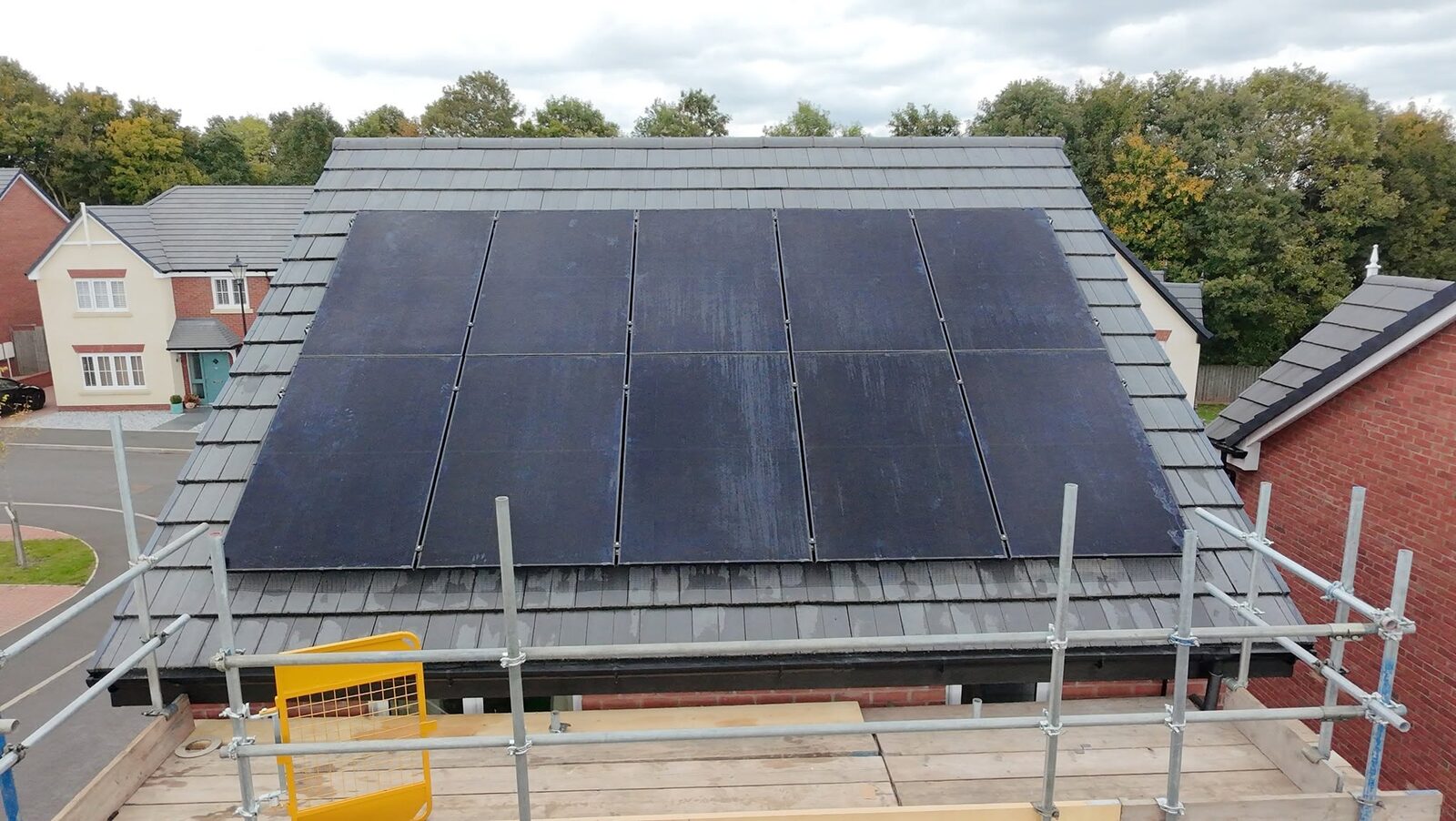 All-black solar PV array installed on a UK home